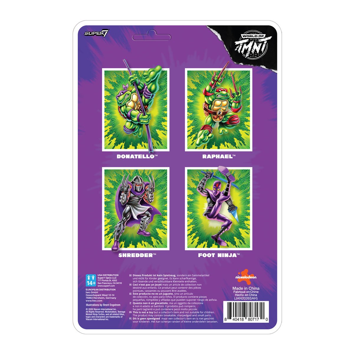 Teenage Mutant Ninja Turtles Raphael 3 3/4-Inch ReAction+ Figure