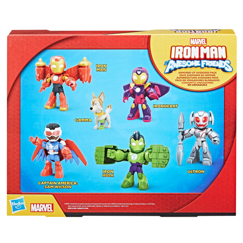 Iron Man and his Awesome Friends Armored-Up Avengers Action Figure Pack