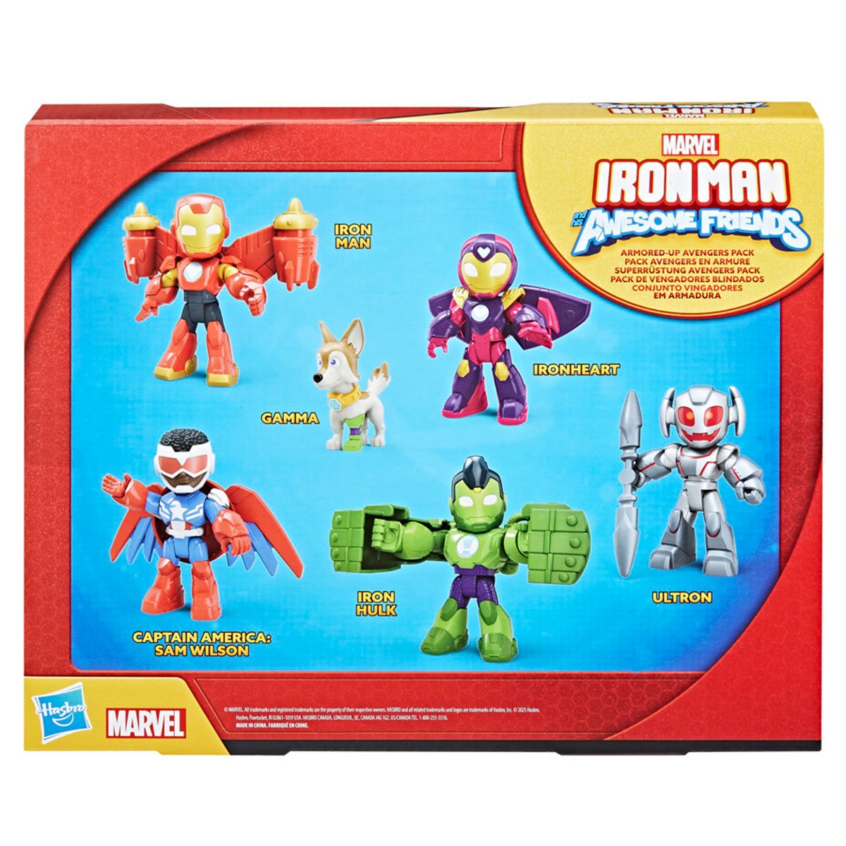 Iron Man and his Awesome Friends Armored-Up Avengers Action Figure Pack