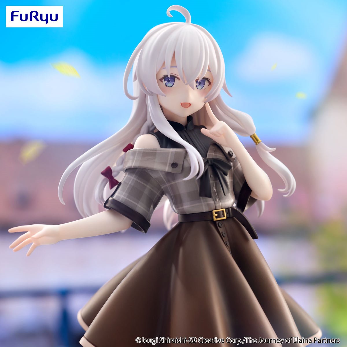 Wandering Witch: The Journey of Elaina Brown Outfit Version Trio-Try-iT Statue