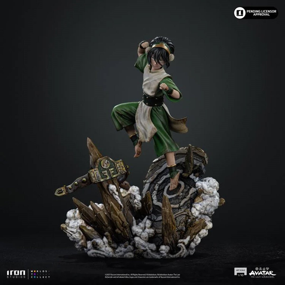 Avatar: The Last Airbender Toph Beifong 1:10 Art Scale Limited Edition Statue