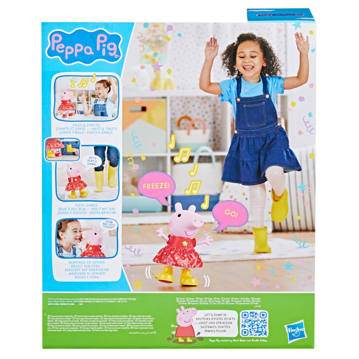 Peppa Pig Peppa's Muddy Puddles Party Singing and Dancing Doll