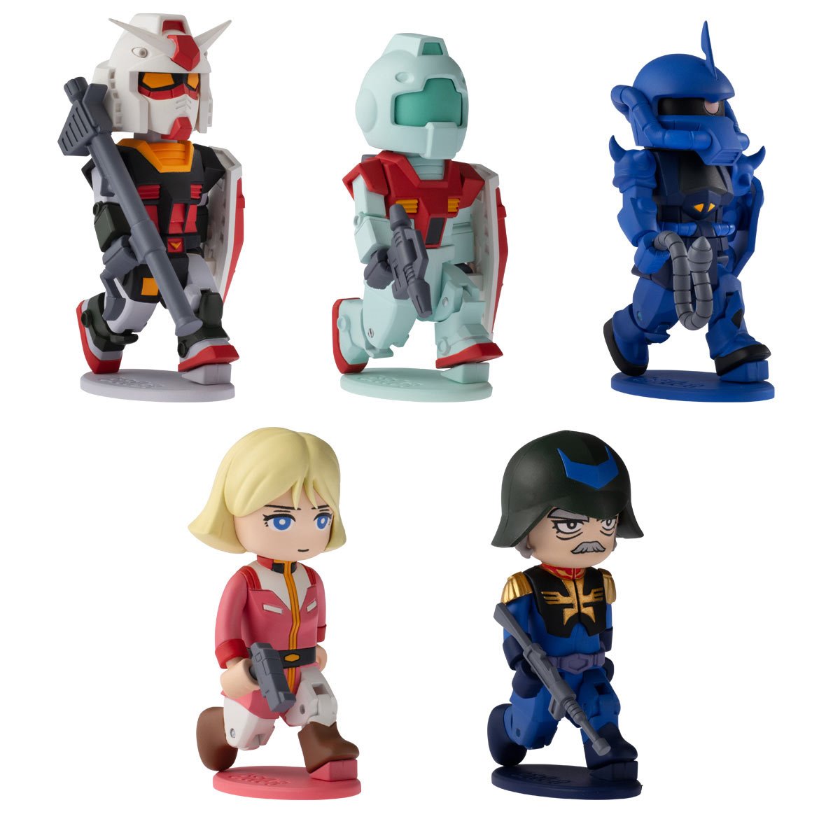Mobile Suit Gundam bitlot Gundam Vol. 2 Mini-Figure Case of 10