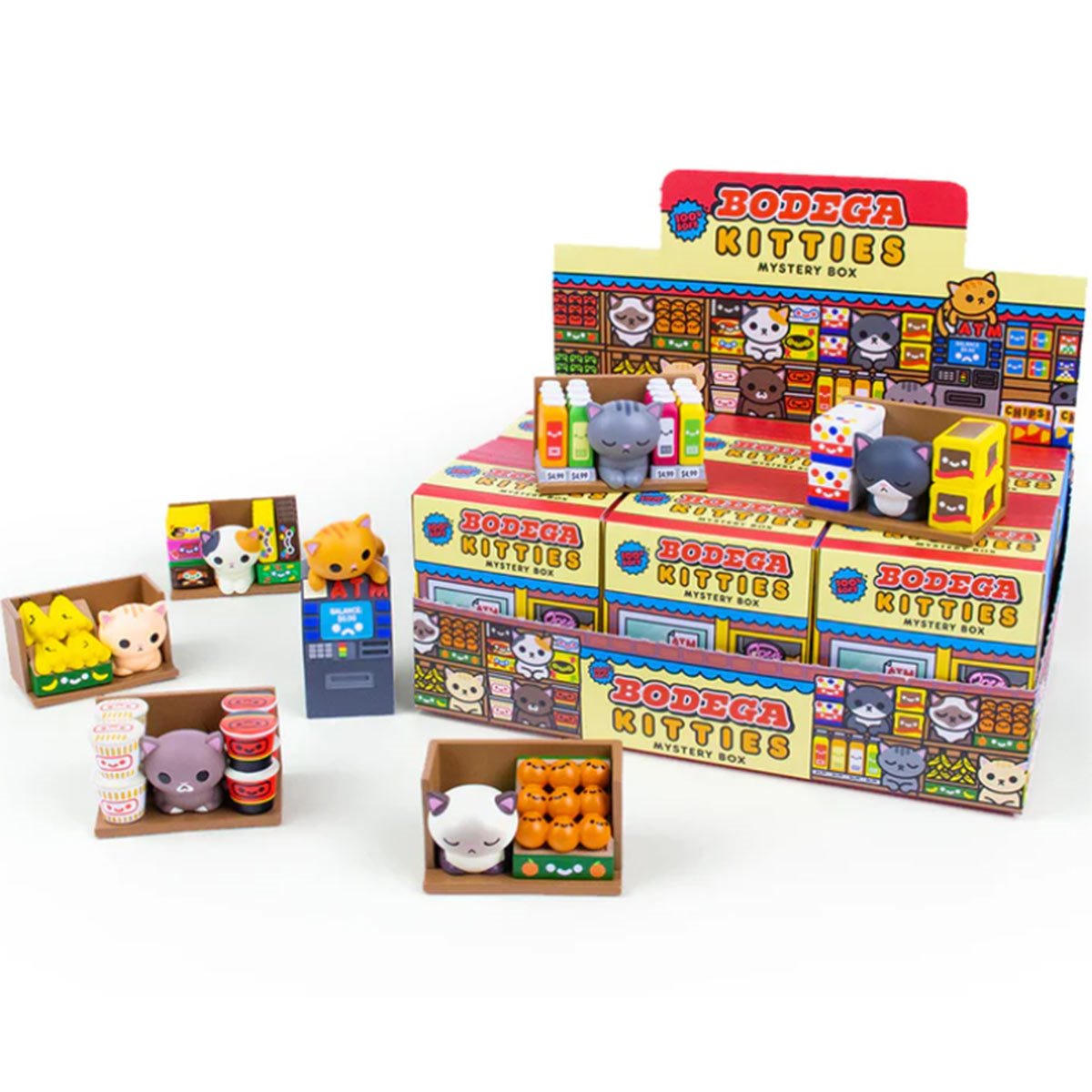 Bodega Kitties Series 1 Mystery Box Display Tray of 6