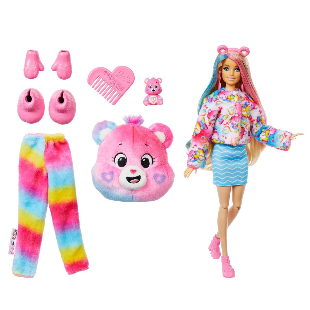 Barbie Care Bears Cutie Reveal Series 2 Doll Case of 3
