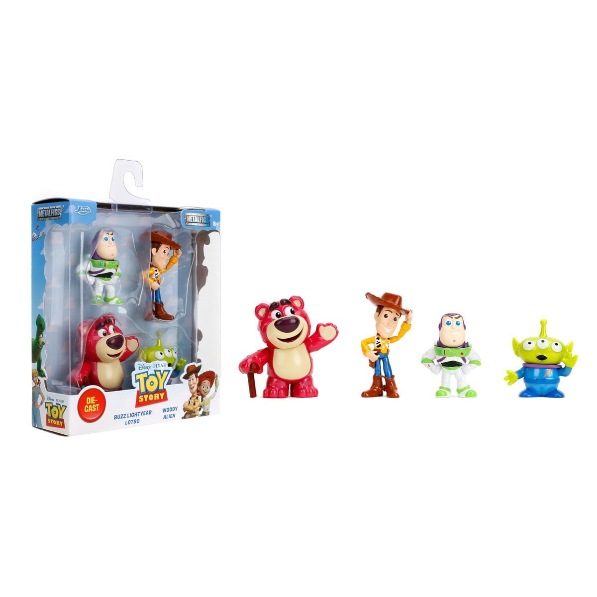 Toy Story MetalFigs 2 1/2-Inch Die-Cast Metal Mini-Figure 4-Pack