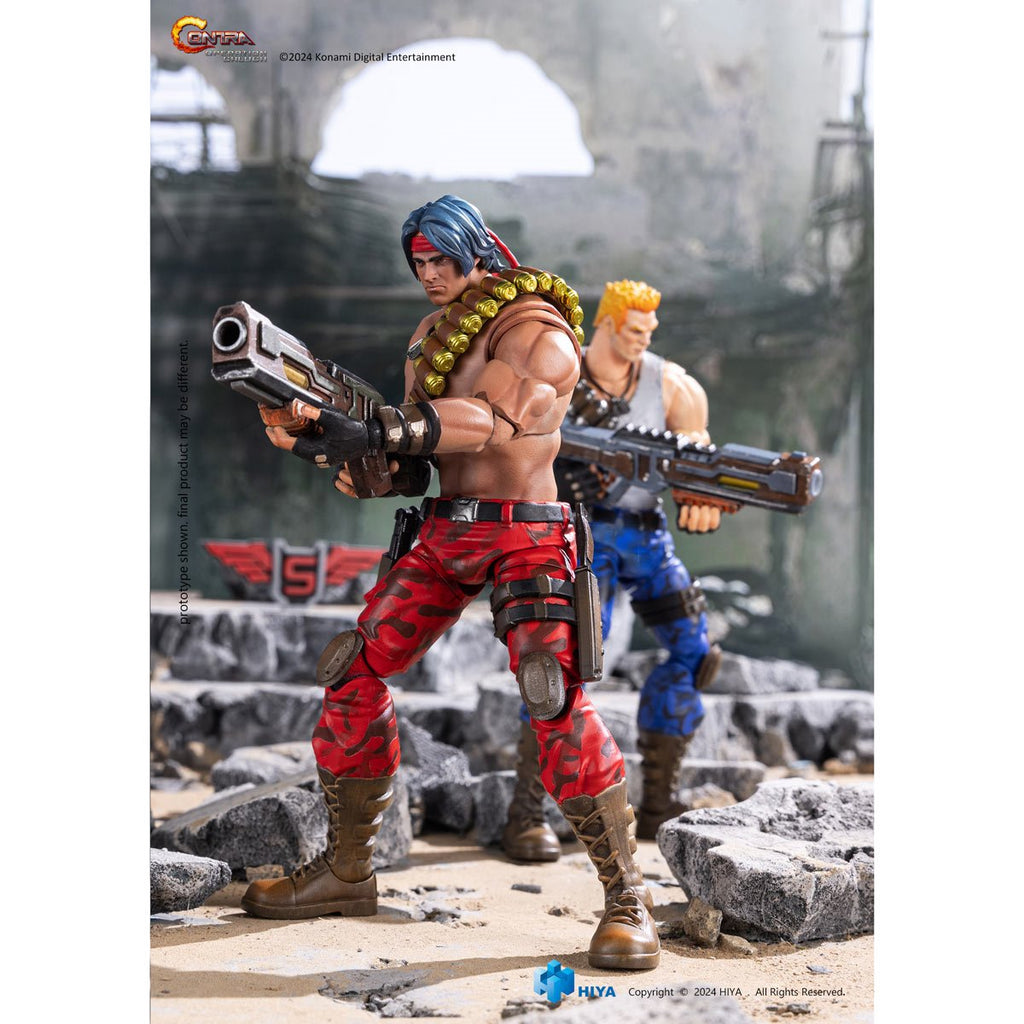 Contra: Operation Galuga Bill Rizer Exquisite Basic 1:12 Action Figure - Previews Exclusive