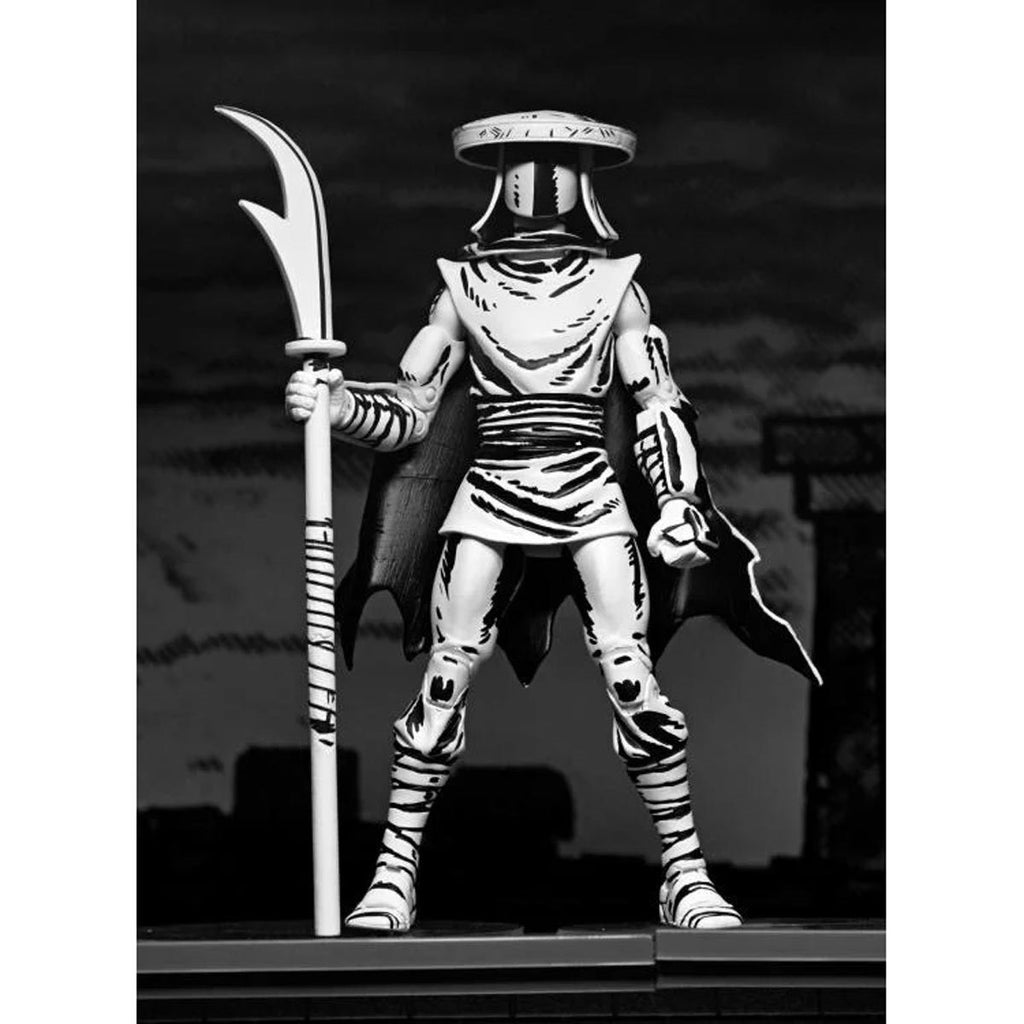 Teenage Mutant Ninja Turtles Mirage Comics Elite Foot Ninja Guard Black & White Variant 7-Inch Scale Action Figure