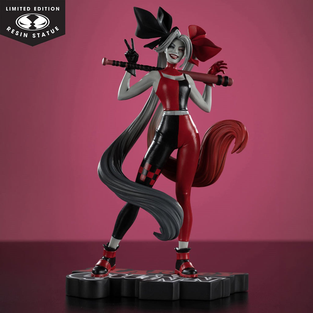 DC Direct Harley Quinn by Alex Garner Harley Quinn: Red, White, and Black 1:10 Scale Resin Statue