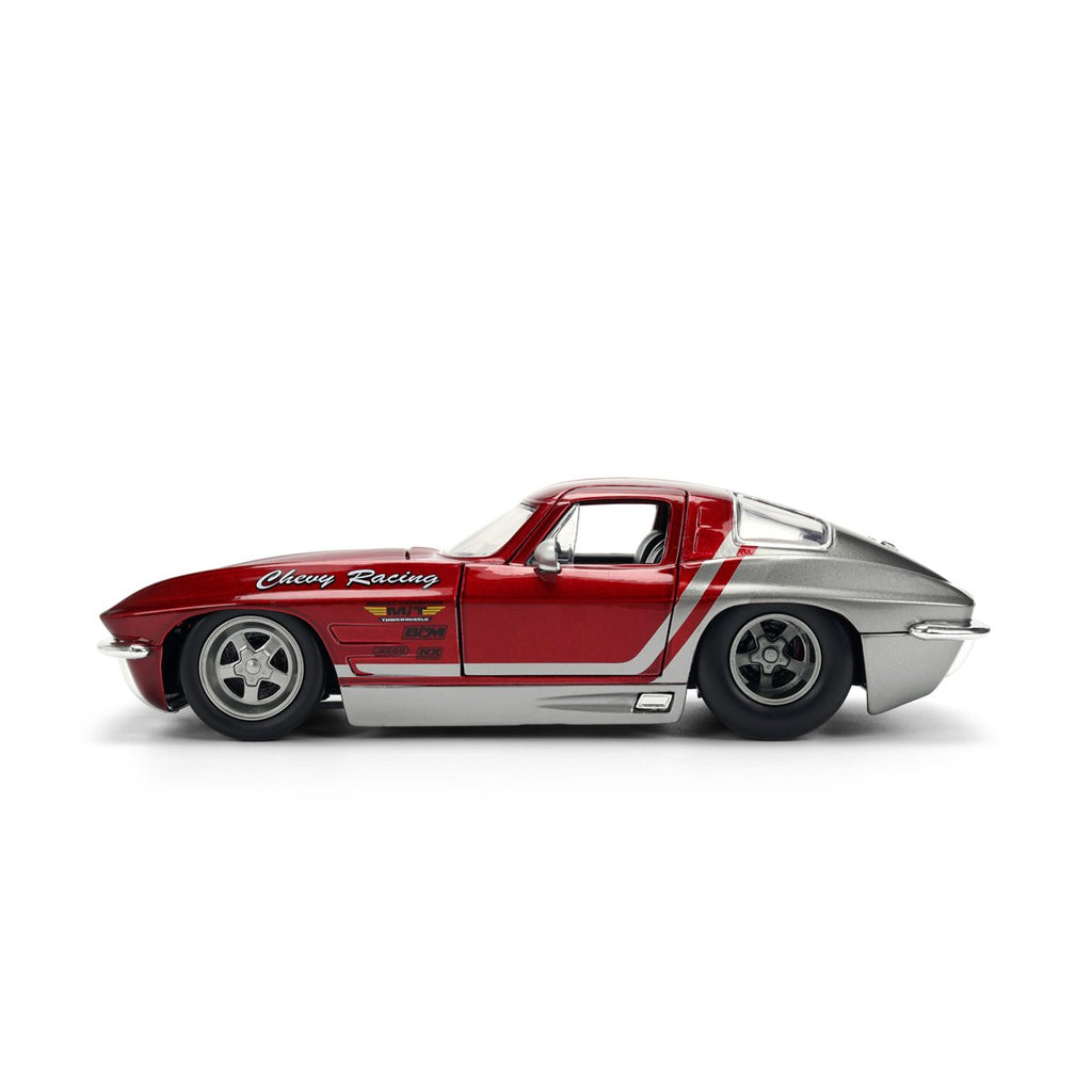 Bigtime Muscle 1963 Chevrolet Corvette Stingray 1:24 Scale Die-Cast Metal Vehicle