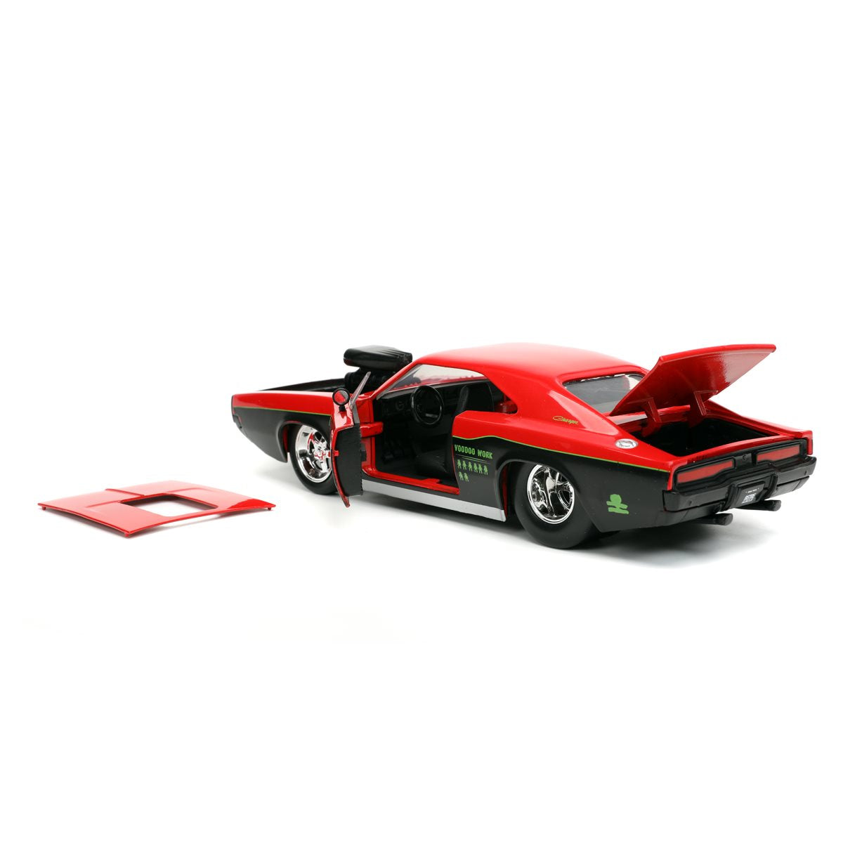 Bigtime Muscle 1970 Dodge Charger R/T Blown 1:24 Scale Die-Cast Metal Vehicle