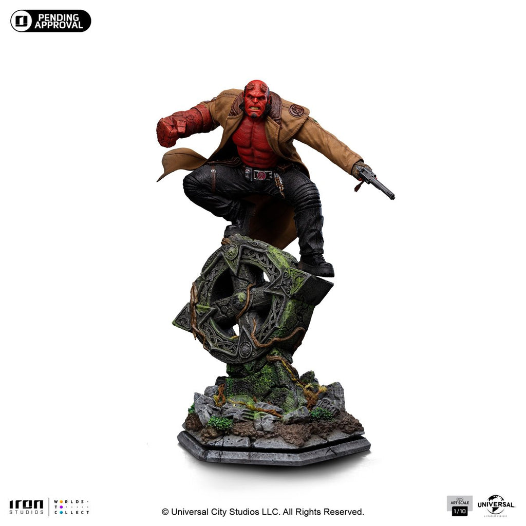 Hellboy 2: The Golden Army Hellboy Battle Diorama Series 1:10 Art Scale Limited Edition Statue