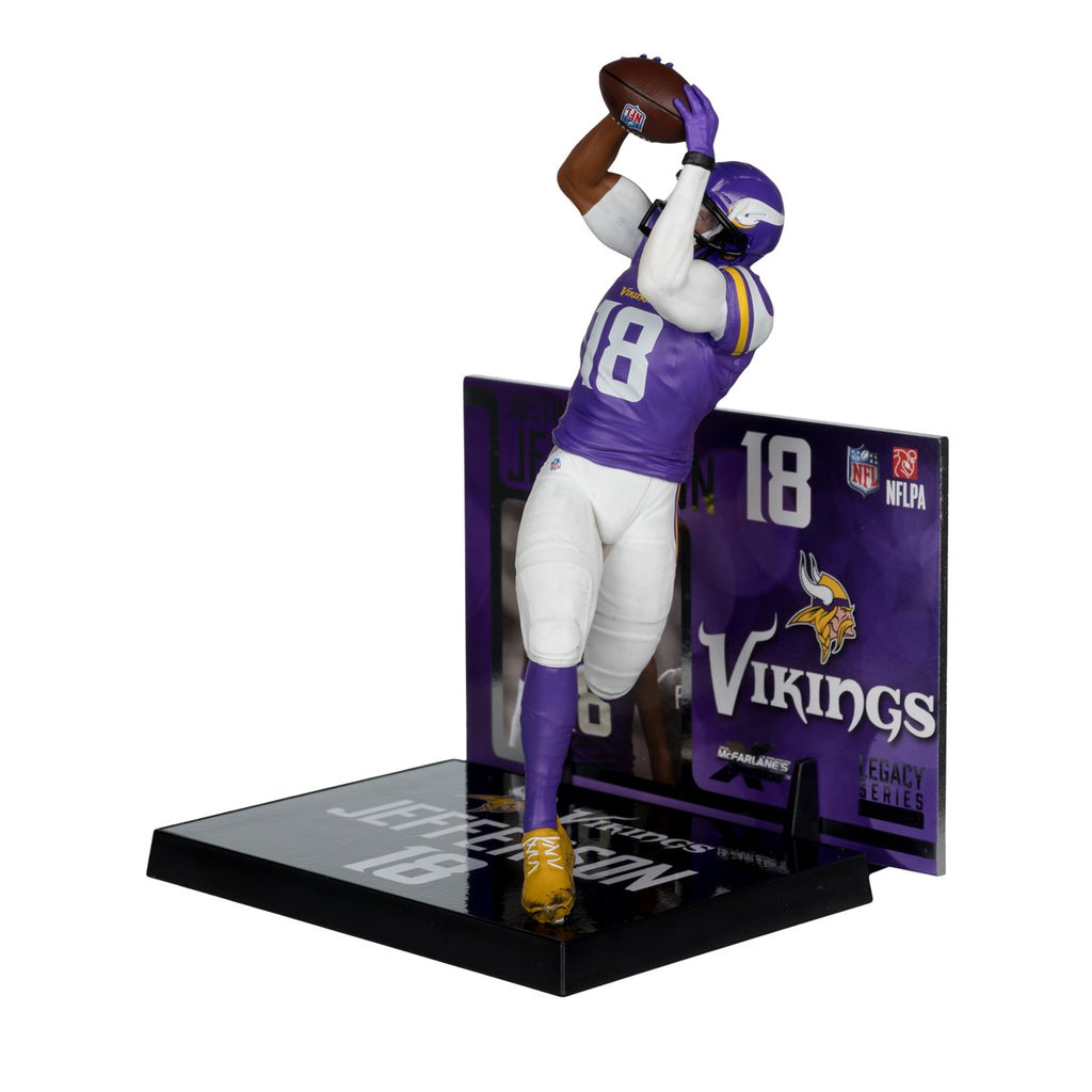NFL SportsPicks 2025 Minnesota Vikings Justin Jefferson 7-Inch Scale Posed Figure