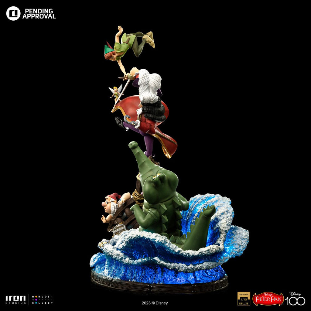 Peter Pan vs Hook Deluxe 1:10 Art Scale Limited Edition Statue