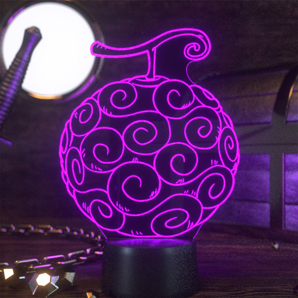 One Piece Gum Gum Fruit Otaku Lamp