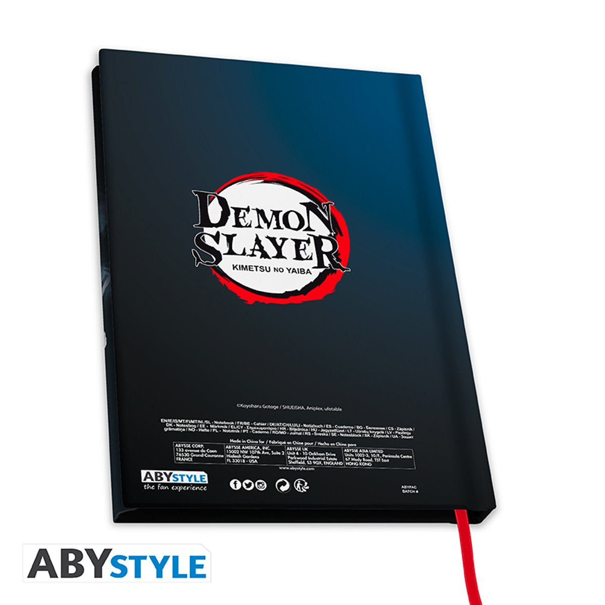 Demon Slayer Corps Pillars Notebook
