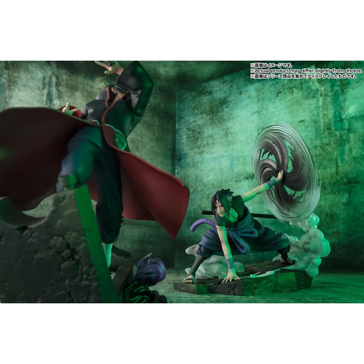 Naruto: Shippuden Sasuke Uchiha The Light and Dark of the Mangekyo Sharingan FiguartsZERO Extra Battle Statue