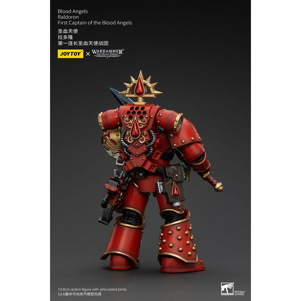 Joy Toy Warhammer The Horus Heresy Blood Angels Raldoron First Captain 1:18 Scale Action Figure