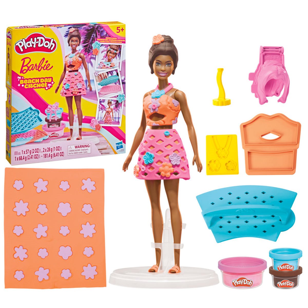 Beach Play-Doh Barbie Day Crochet Set