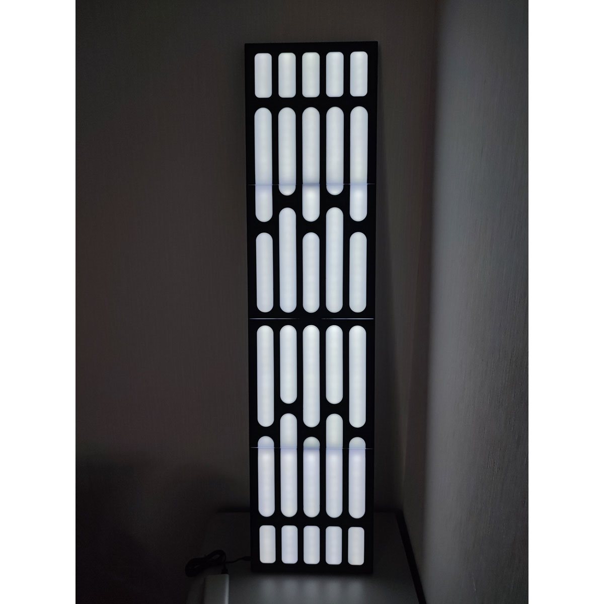 Star Wars Death Star Wall Panel Light with Color Change and Music Reactive Modes