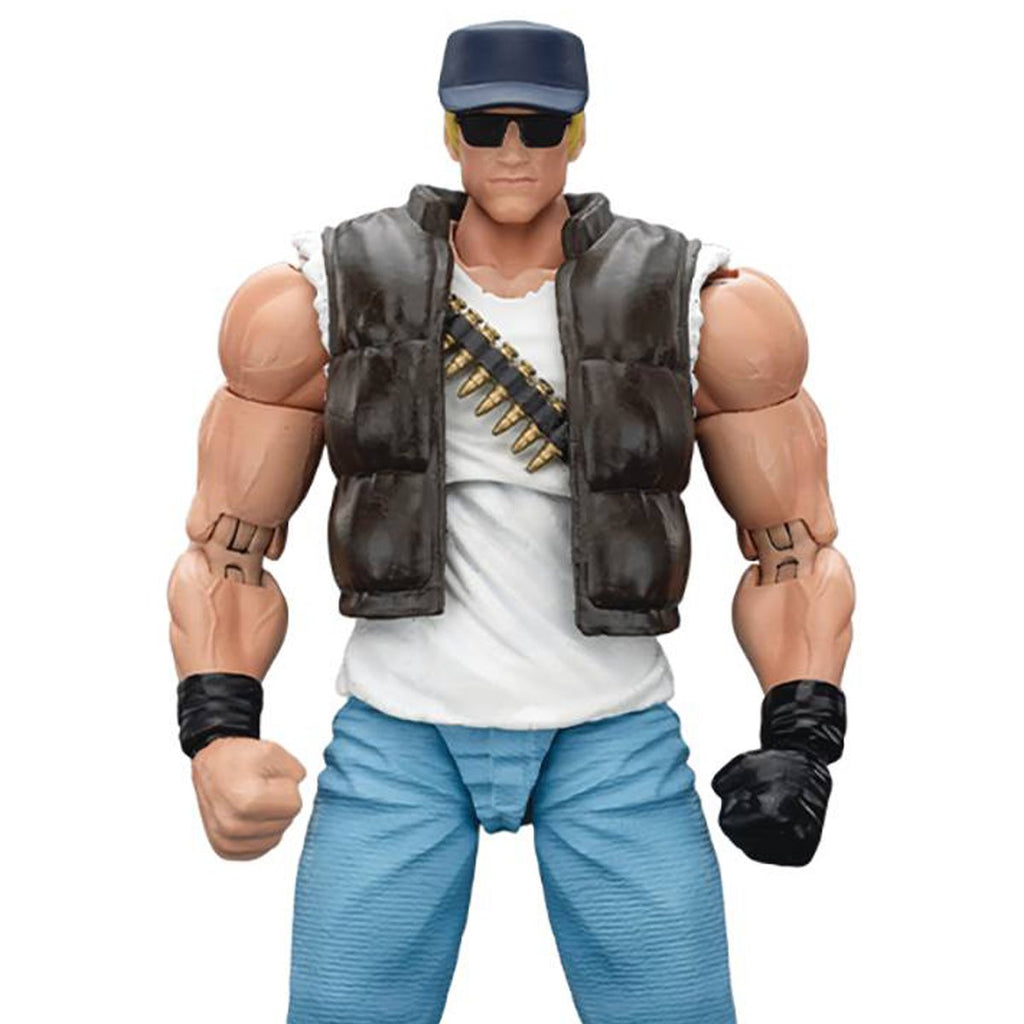 Joy Toy King of Fighters '98 Ultimate Match Ikari Warriors Team Clark Still 1:18 Scale Action Figure