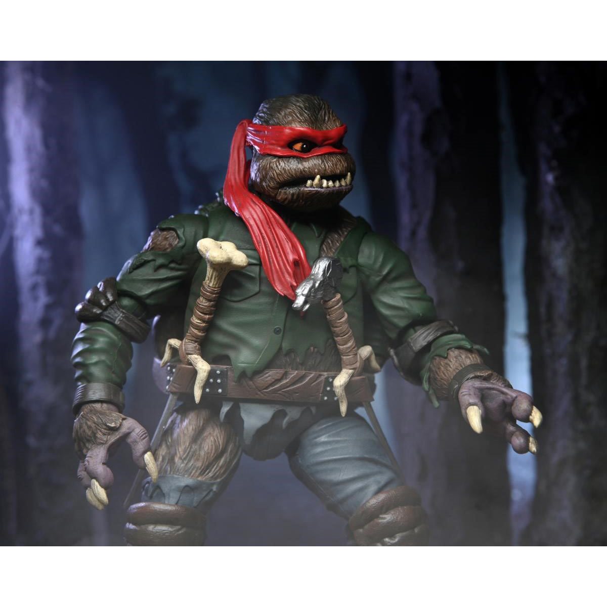 Universal Monsters x Teenage Mutant Ninja Turtles Ultimate Raphael as The Wolfman 7-Inch Scale Figure