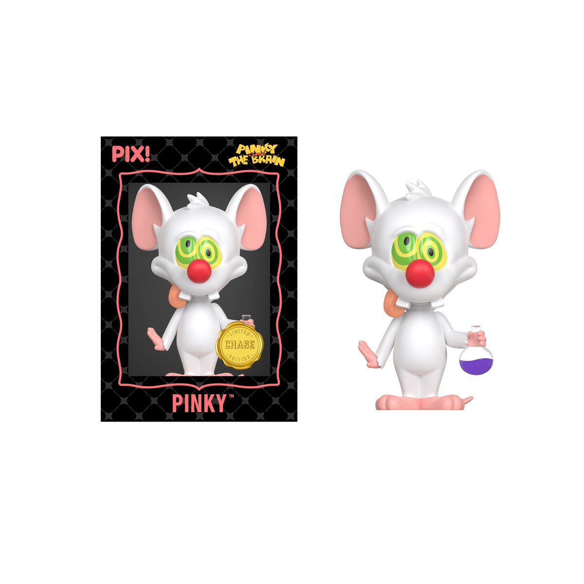 Pinky and the Brain Pinky Smiling Pix! Vinyl Figure