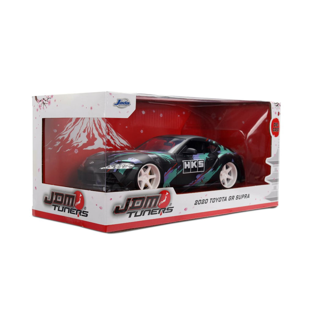 JDM Tuners 2020 Toyota GR Supra 1:24 Scale Die-Cast Metal Vehicle