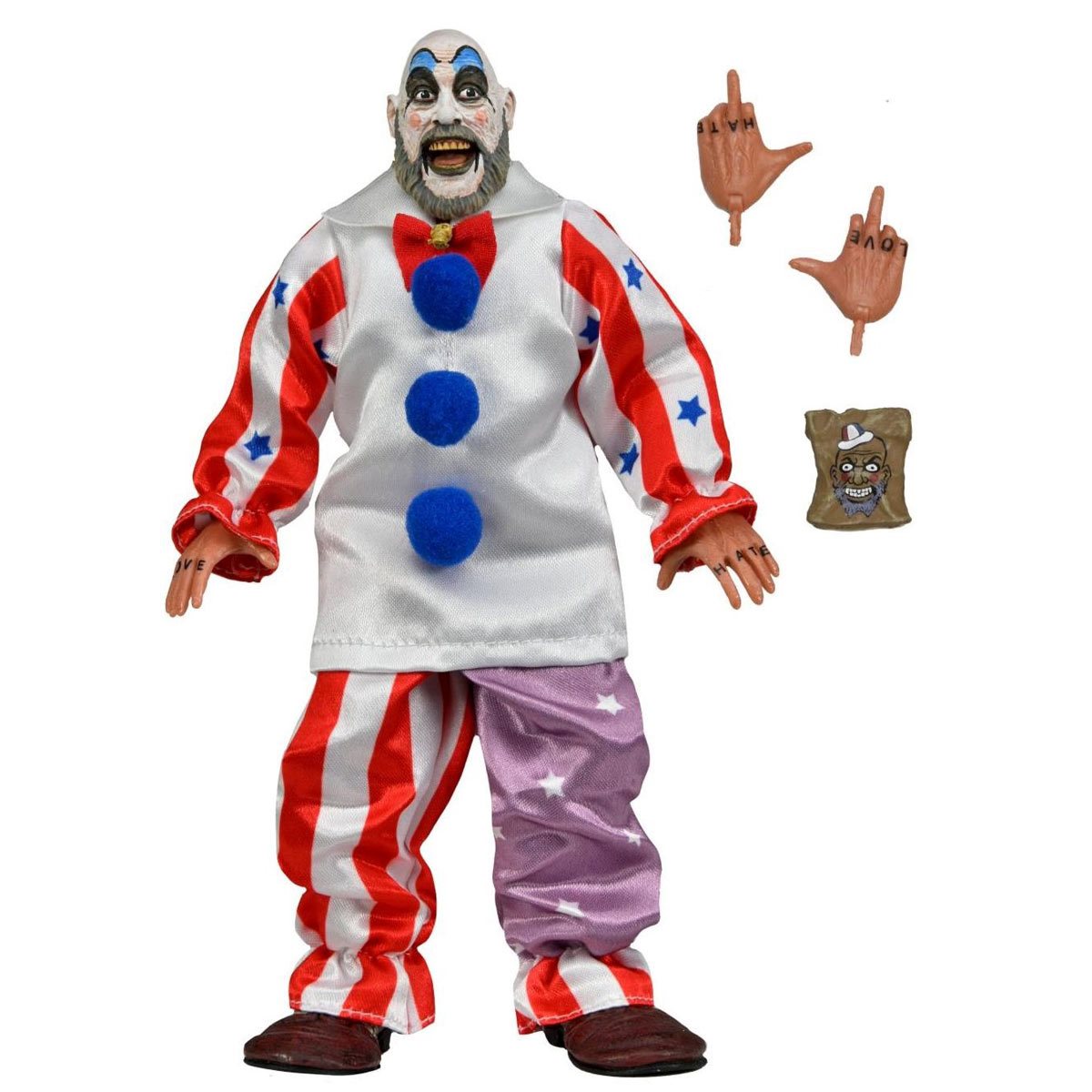 House of 1000 Corpses Captain Spaulding 7-Inch Scale Clothed Action Figure
