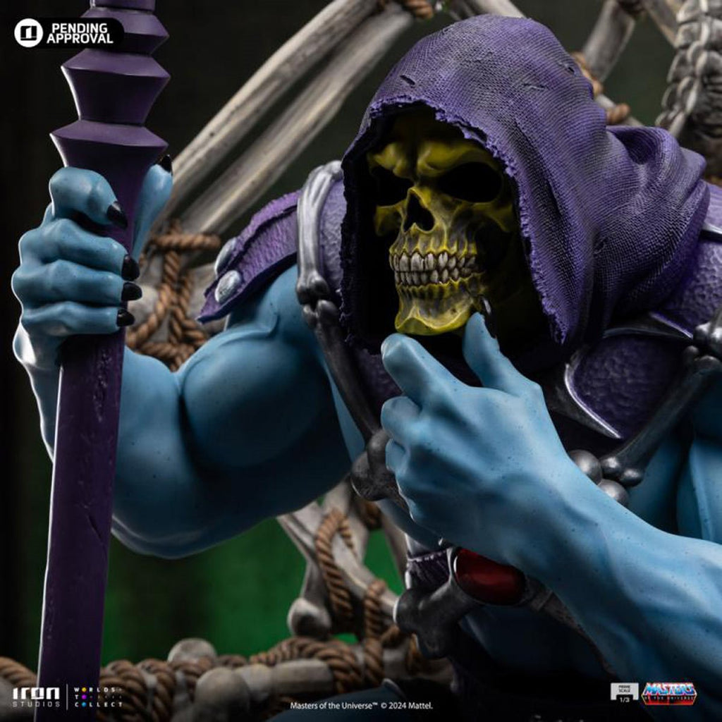 Masters of the Universe Skeletor on Throne 1:3 Prime 10th Anniversary Scale Limited Edition Statue