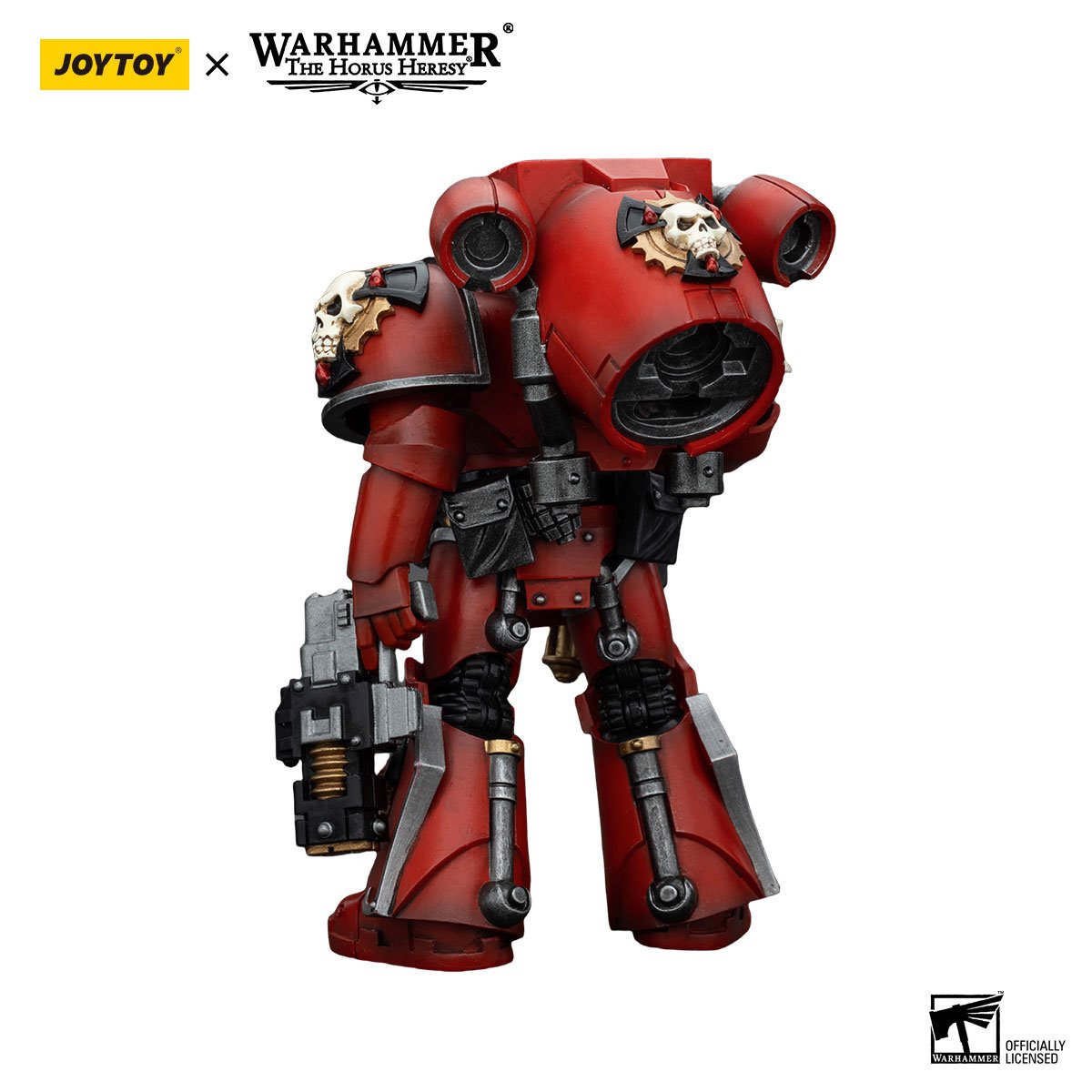 Joy Toy Warhammer Horus Heresy Blood Angels Tears Squad Erelim with Volkite Serpentas 1:18 Scale Action Figure