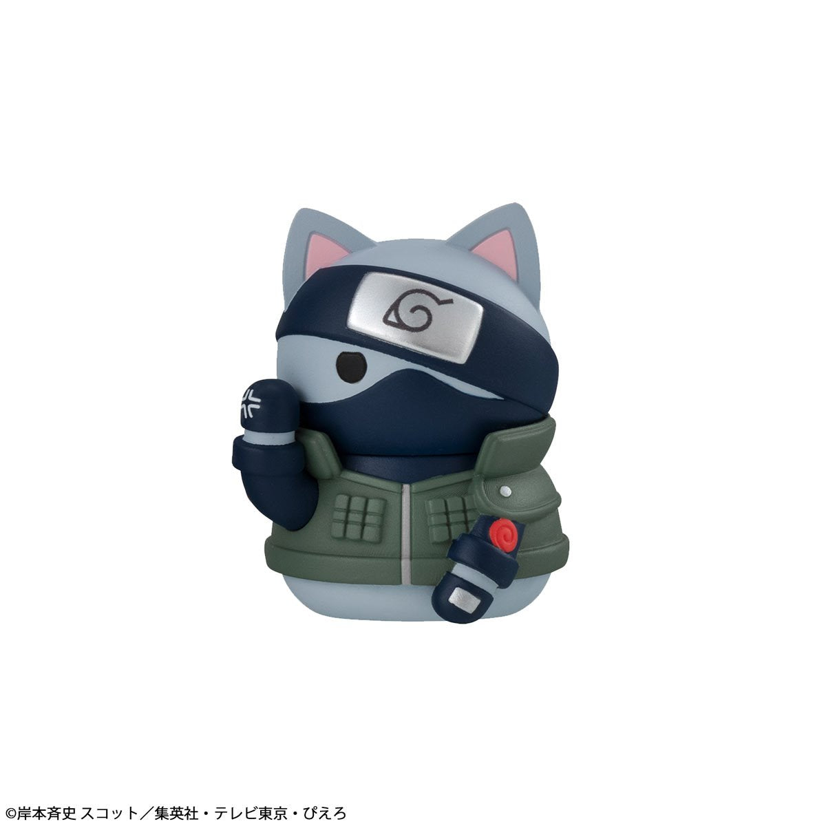Naruto Nyaruto! Cats of Konoha Village Reboot Mega Cat Project Mini-Figure Case of 8