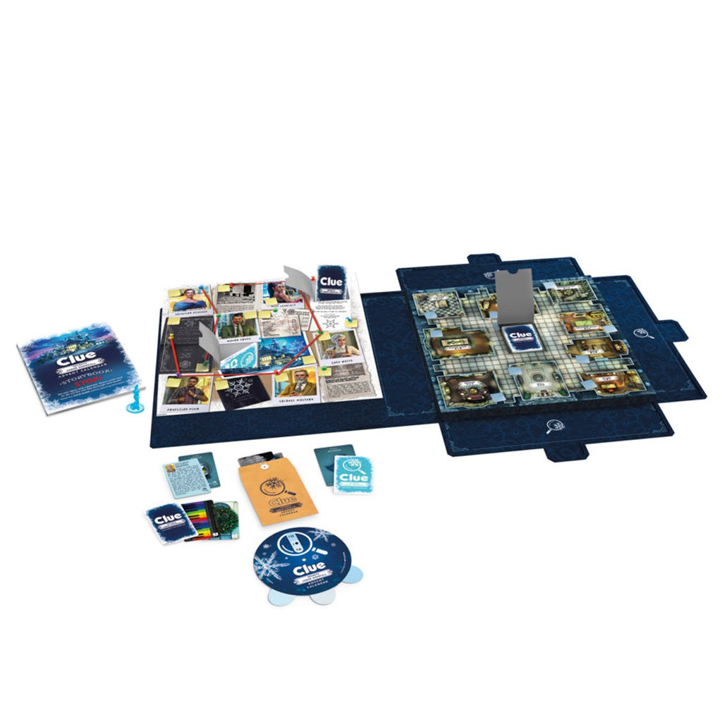 Clue Advent Calendar: Secrets Under Snowfall