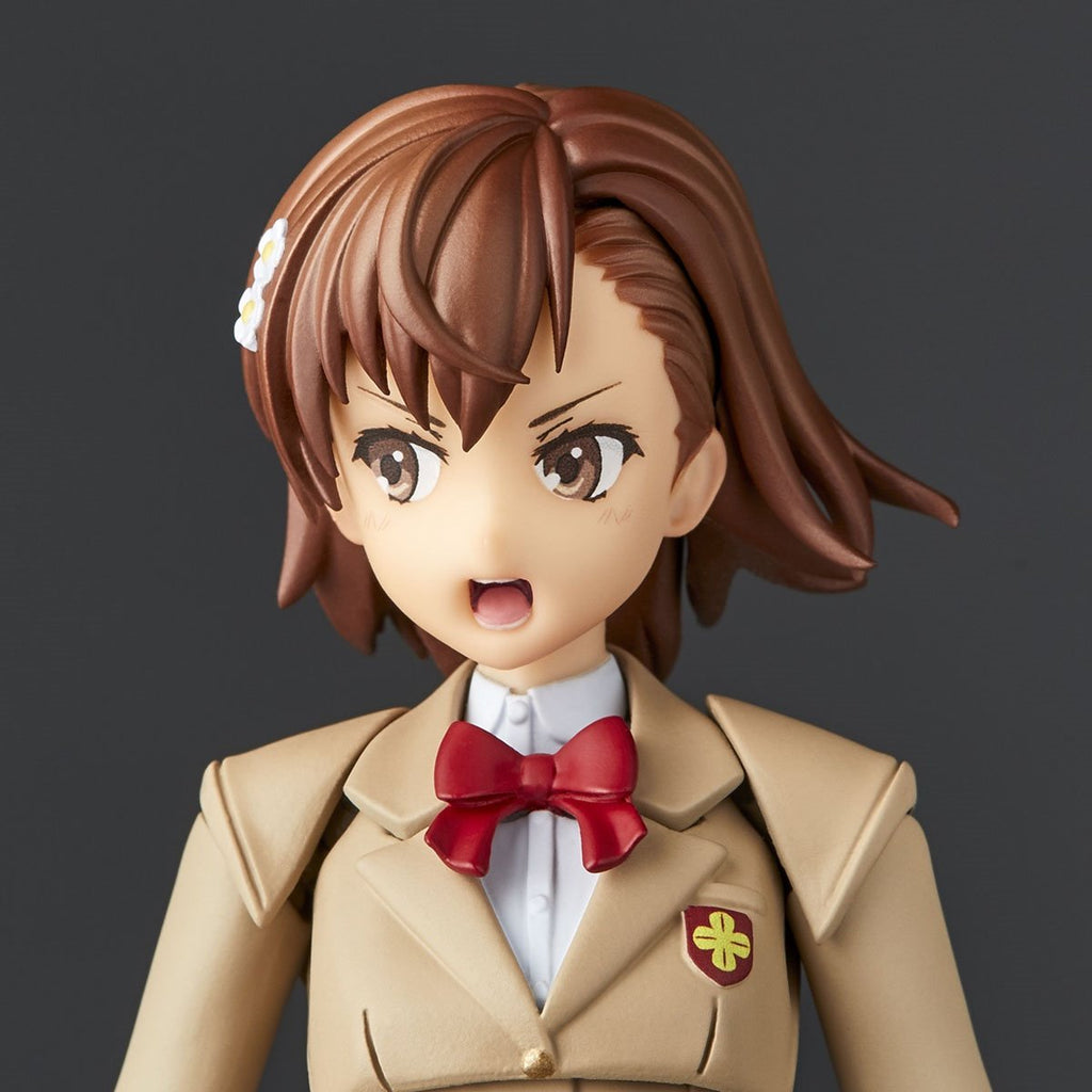 A Certain Scientific Railgun Mikoto Misaka Winter Version Revoltech Amazing Yamaguchi Action Figure