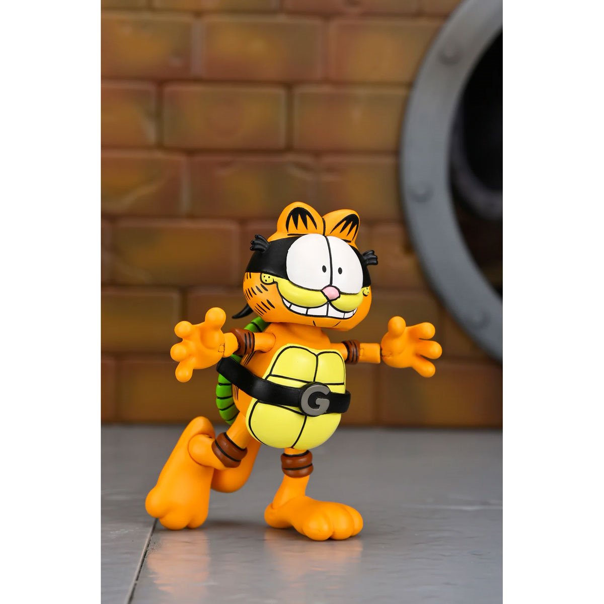 Teenage Mutant Ninja Turtles Archie Comics x Garfield Ultimate Garfello with Odie 7-Inch Scale Action Figure