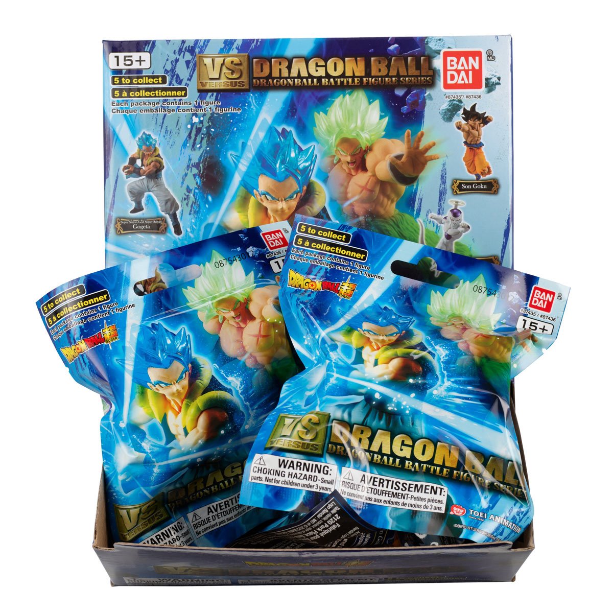 Dragon Ball Super Gashapon Posed Blind Mini-Figure Random 4-Pack