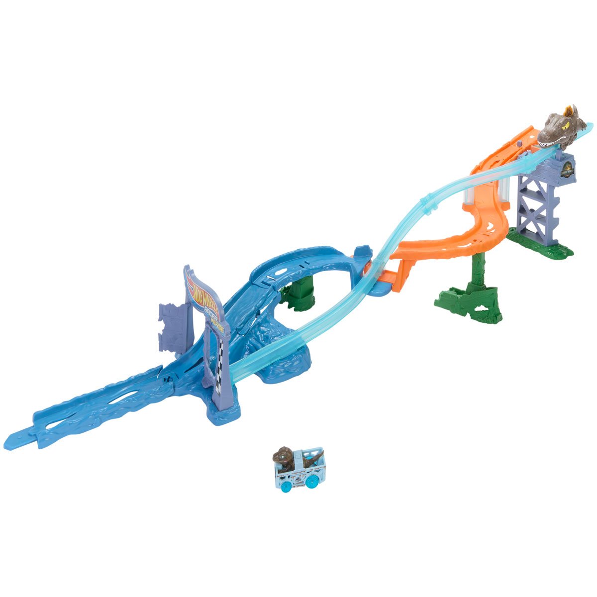 Hot Wheels RacerVerse Jurassic World Track Set