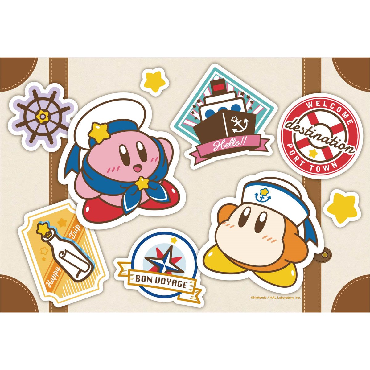 Kirby Bon Voyage Artcrystal Puzzle