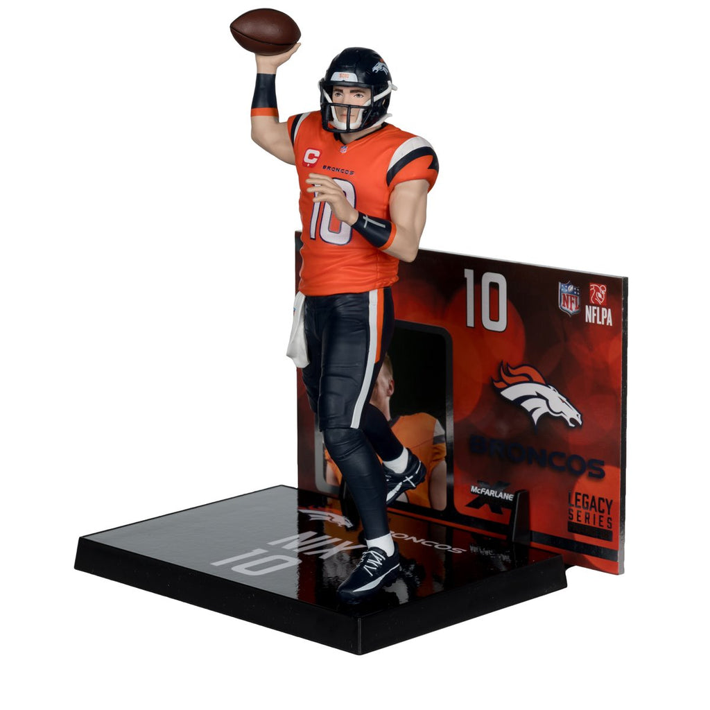 NFL SportsPicks 2025 Denver Broncos Bo Nix 7-Inch Scale Posed Figure