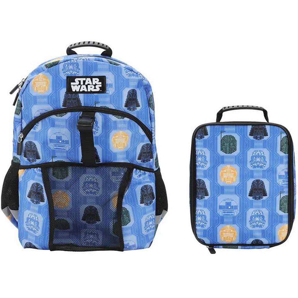 Star Wars All Over Print Youth Backpack Set