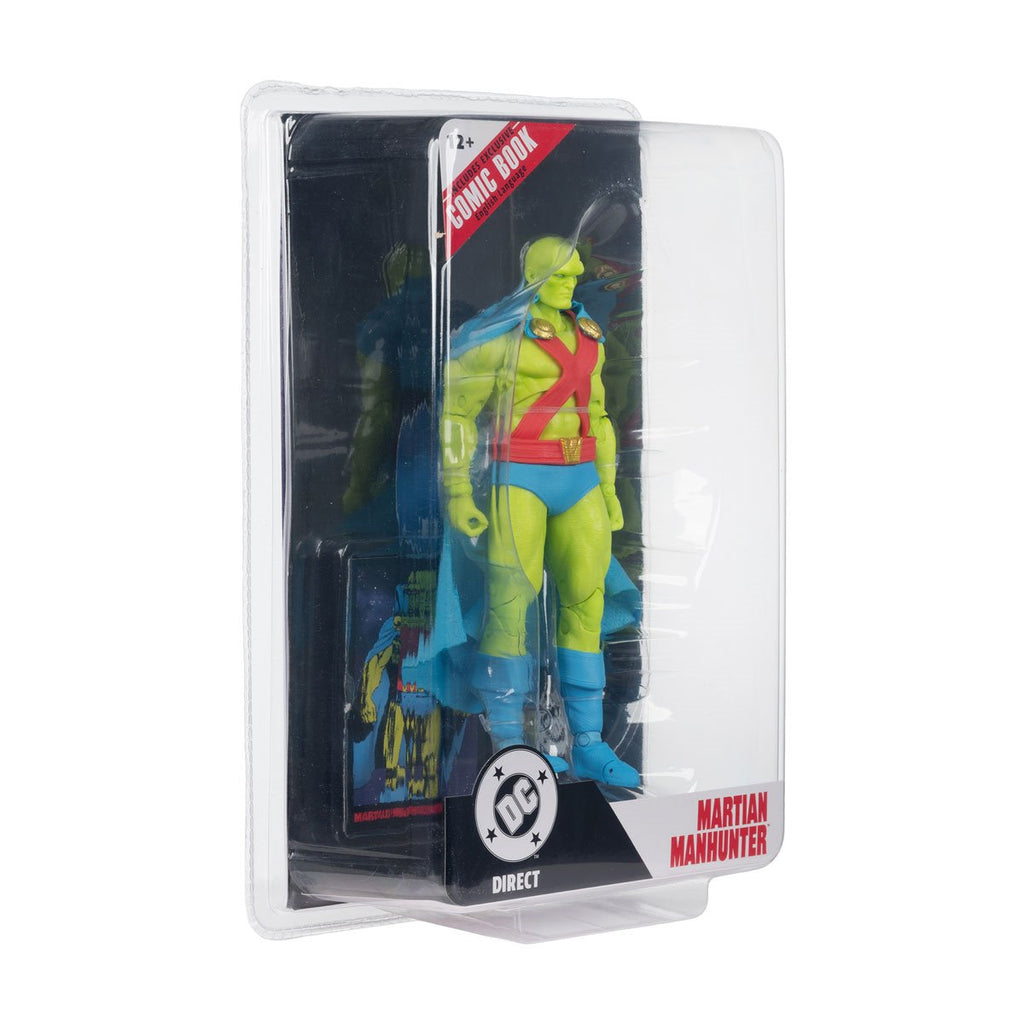 DC Direct Page Punchers Wave 12 Martian Manhunter Justice League #77 7-Inch Scale Action Figure with Comic