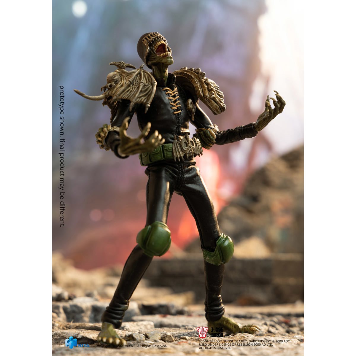 Judge Dredd Judge Death Exquisite Super Series 1:12 Scale Action Figure