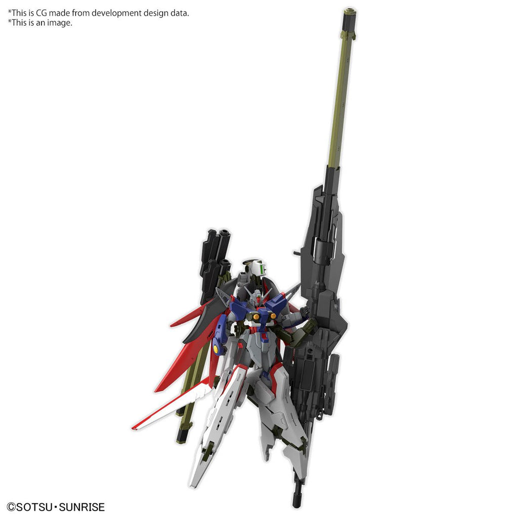 Mobile Suit Gundam Seed Freedom Destiny Gundam Spec II and Zeus Silhouette High Grade 1:144 Scale Model Kit