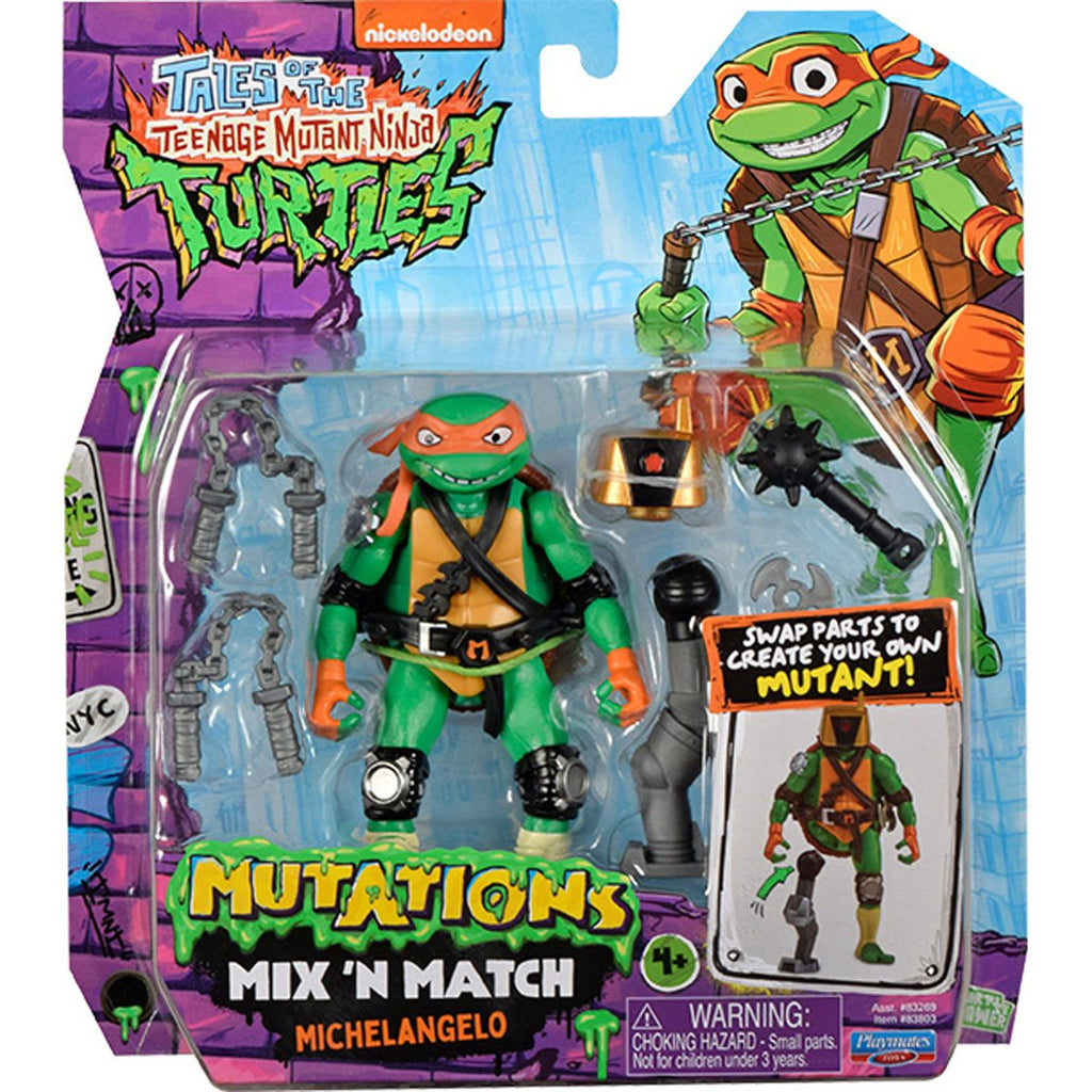 Tales of the Teenage Mutant Ninja Turtles Mix N Match Turtles Action Figure 4-Pack