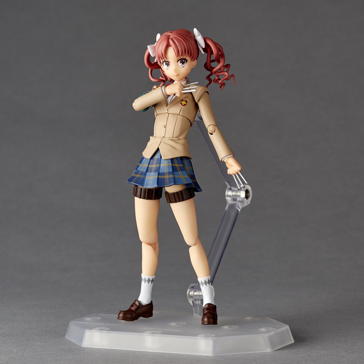 A Certain Scientific Railgun Kuroko Shirai Winter Version Revoltech Amazing Yamaguchi Action Figure