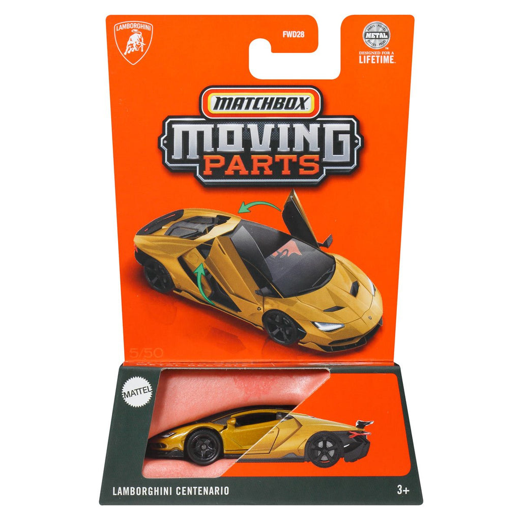 Matchbox Moving Parts 2025 Mix 5 Vehicles Case of 8