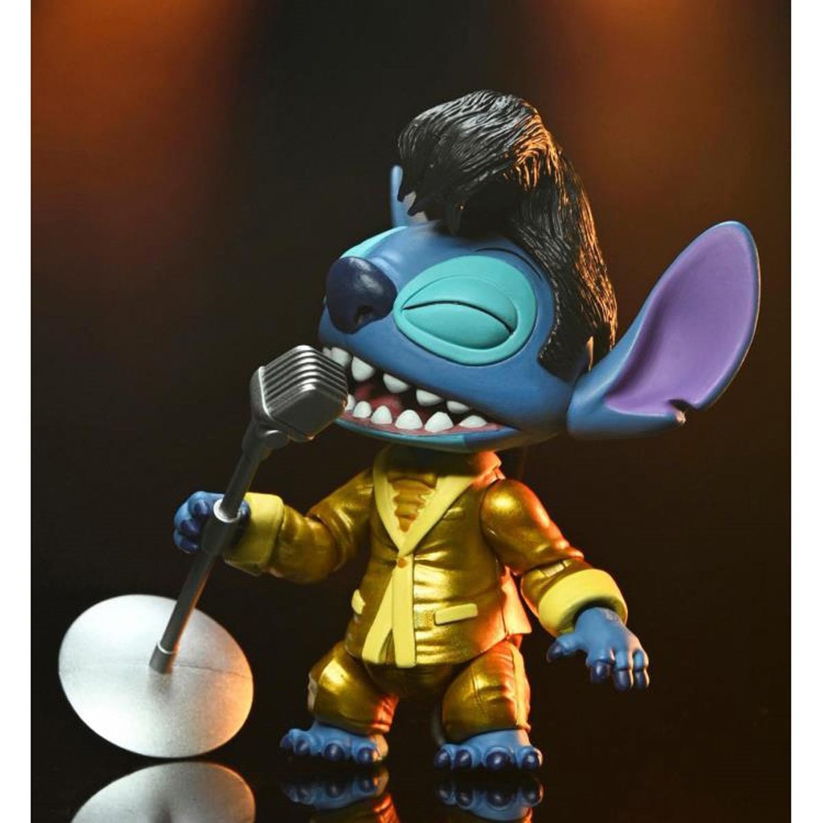 Lilo & Stitch Ultimate Gold Suit Elvis Stitch 7-Inch Scale Action Figure