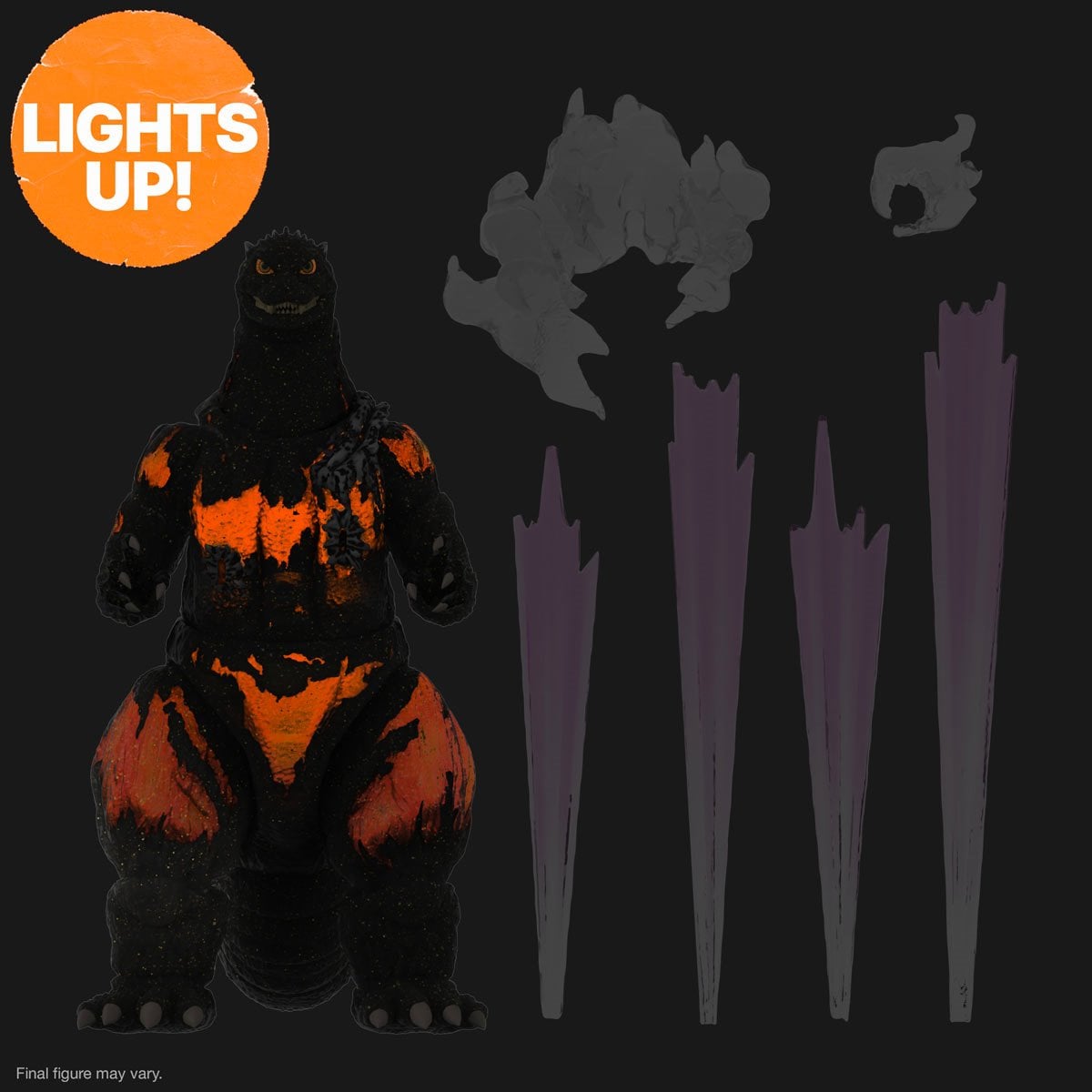 Godzilla Ultimates Final Battle Godzilla (LED Light-up) 8-Inch Scale Action Figure
