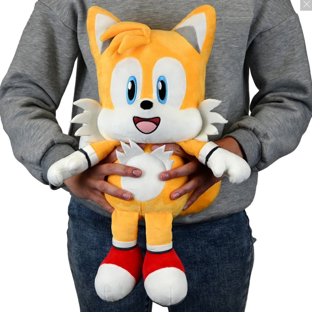 Sonic the Hedgehog Tails 16-Inch HugMe Shake-Action Plush