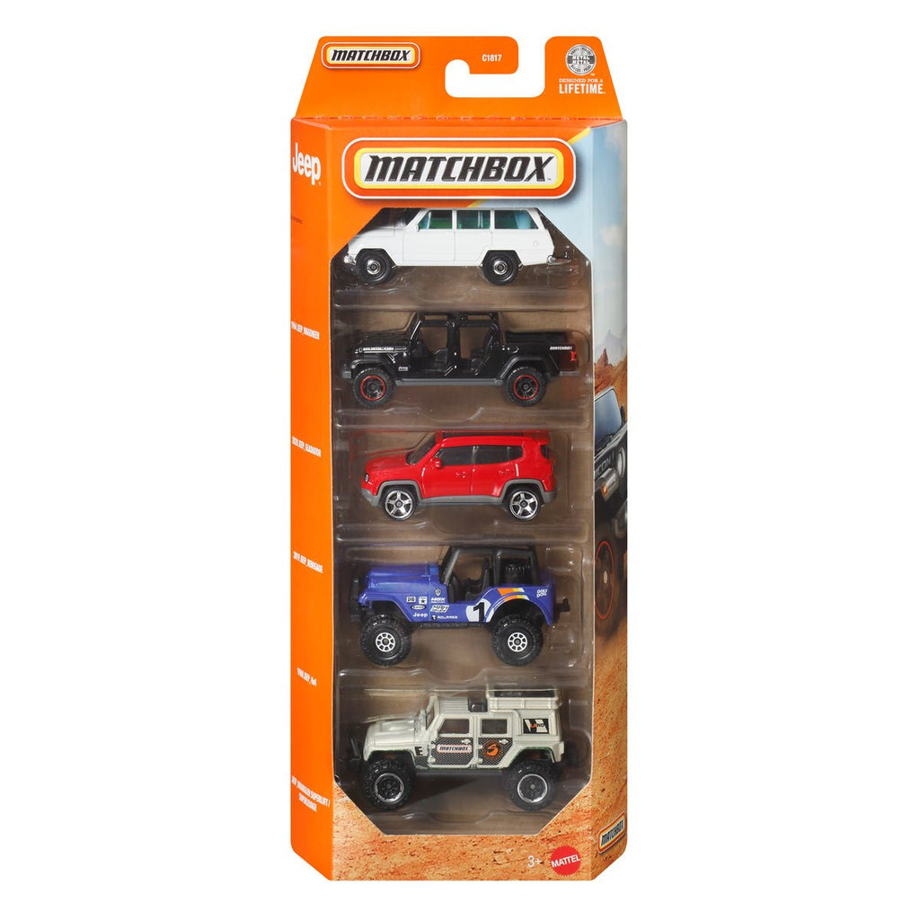 Matchbox Car Collection 5-Pack 2026 Mix 3 Vehicle Case of 12